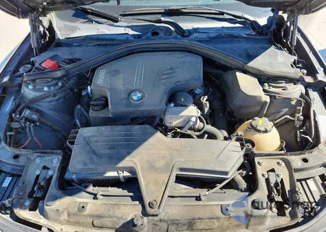 2015 BMW 328 I z USA, uszkodzony, nr VIN WBA3A5G59FNS87288